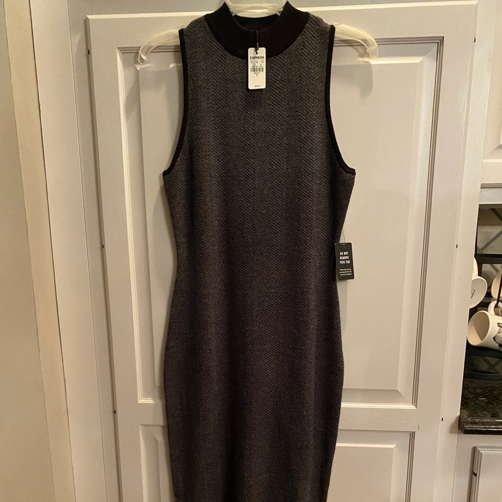 Express knit dress never worn with tags. Size S.